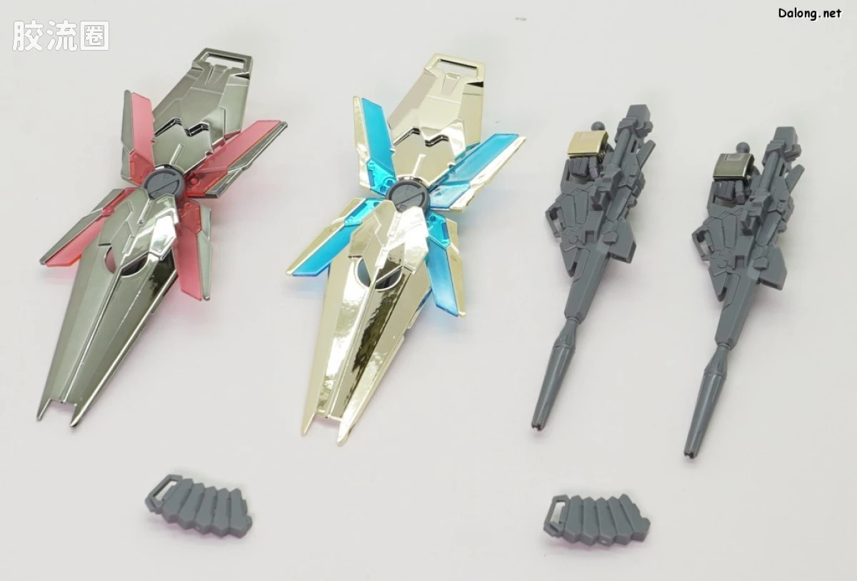 HGUC 其他限定版 独角兽高达3号机 菲尼克斯 (毁灭模式) 金银电镀套装 基地限定版 - 图片