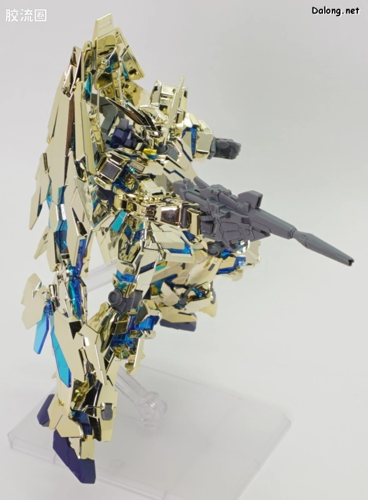 HGUC 其他限定版 独角兽高达3号机 菲尼克斯 (毁灭模式) 金银电镀套装 基地限定版 - 图片
