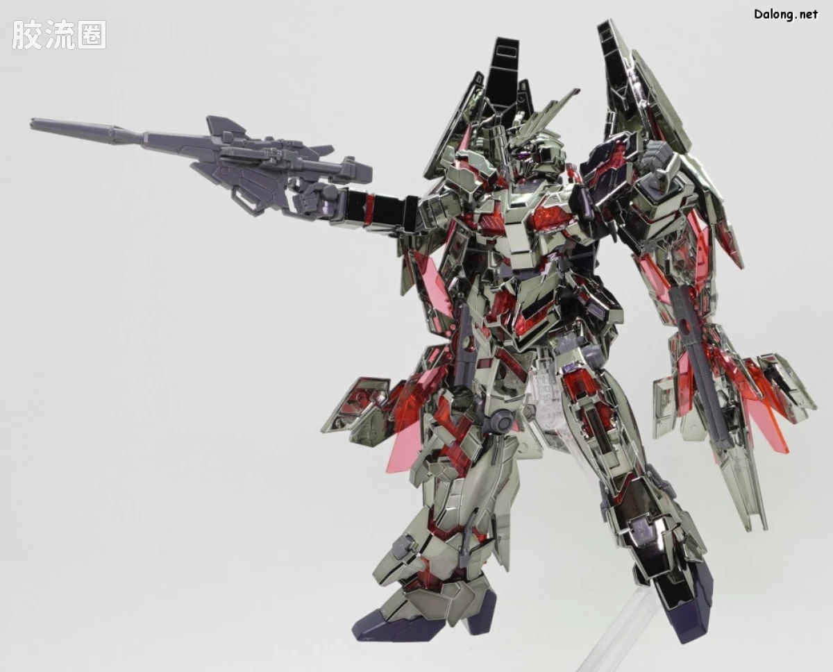 HGUC 其他限定版 独角兽高达3号机 菲尼克斯 (毁灭模式) 金银电镀套装 基地限定版 - 图片