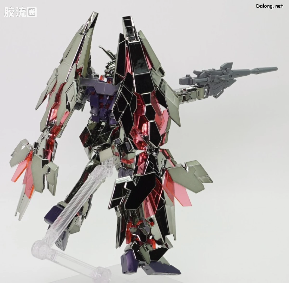 HGUC 其他限定版 独角兽高达3号机 菲尼克斯 (毁灭模式) 金银电镀套装 基地限定版 - 图片