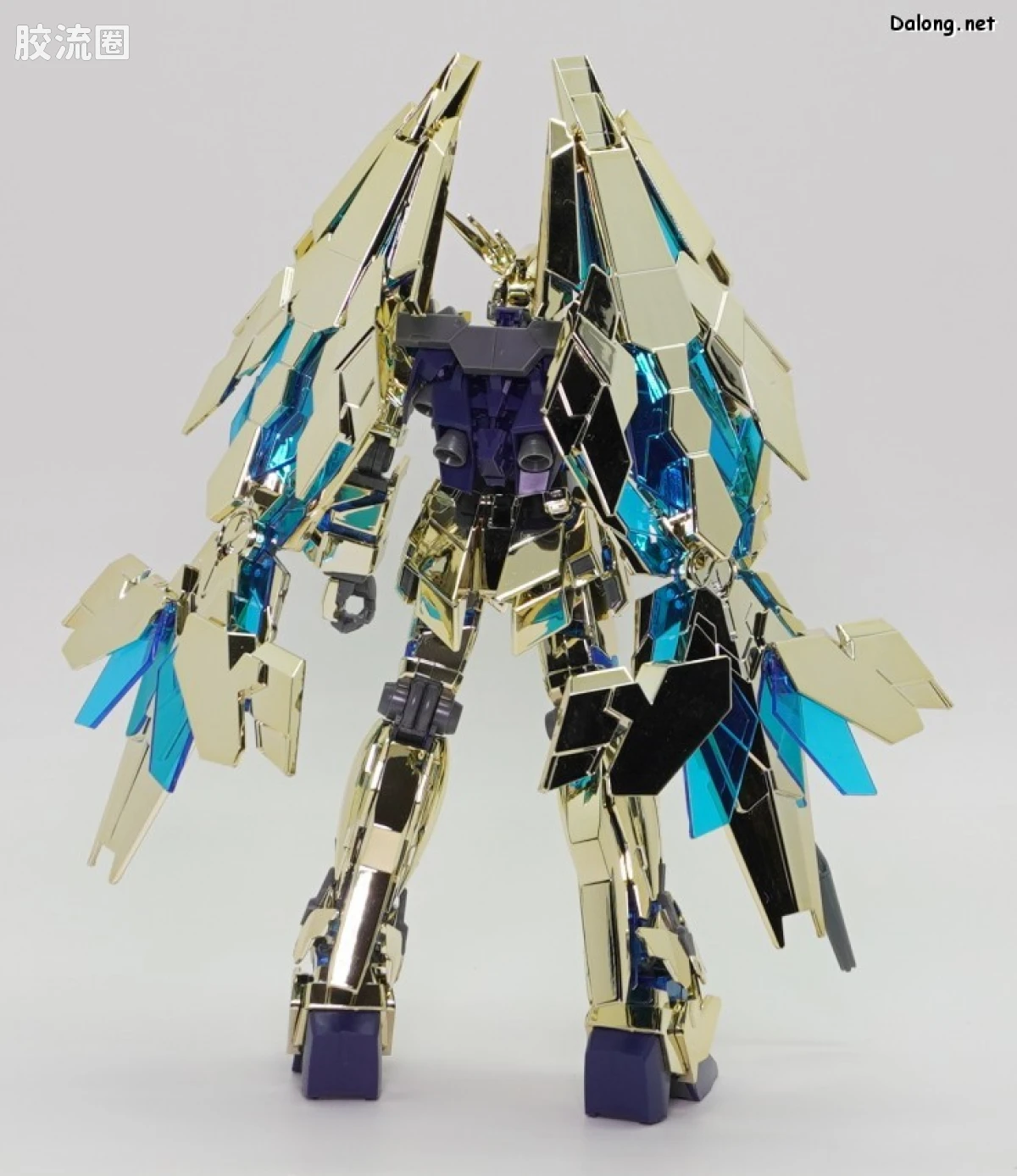 HGUC 其他限定版 独角兽高达3号机 菲尼克斯 (毁灭模式) 金银电镀套装 基地限定版 - 图片