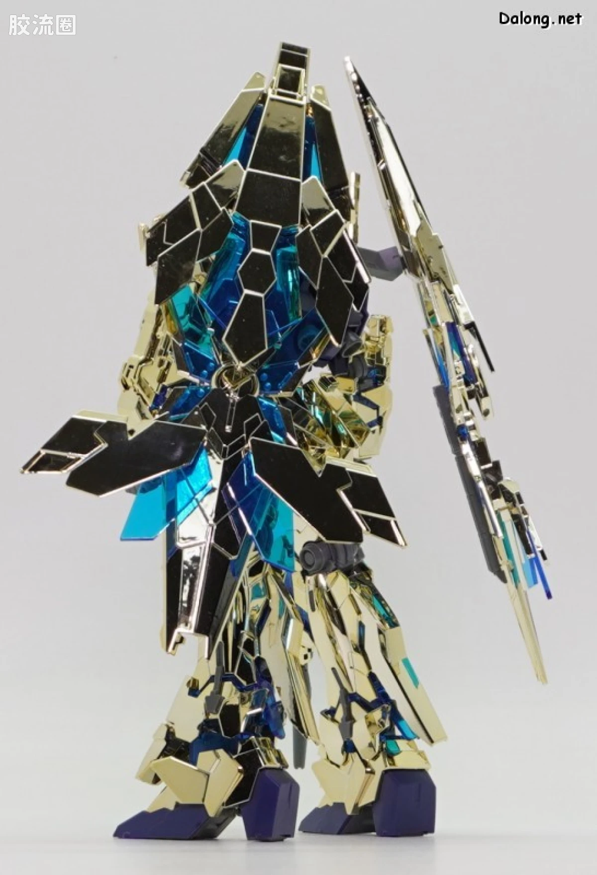 HGUC 其他限定版 独角兽高达3号机 菲尼克斯 (毁灭模式) 金银电镀套装 基地限定版 - 图片