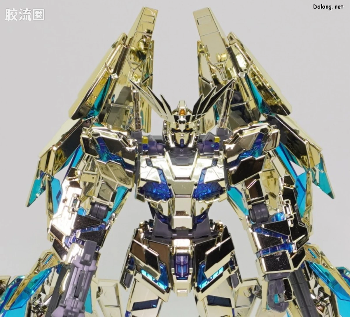 HGUC 其他限定版 独角兽高达3号机 菲尼克斯 (毁灭模式) 金银电镀套装 基地限定版 - 图片