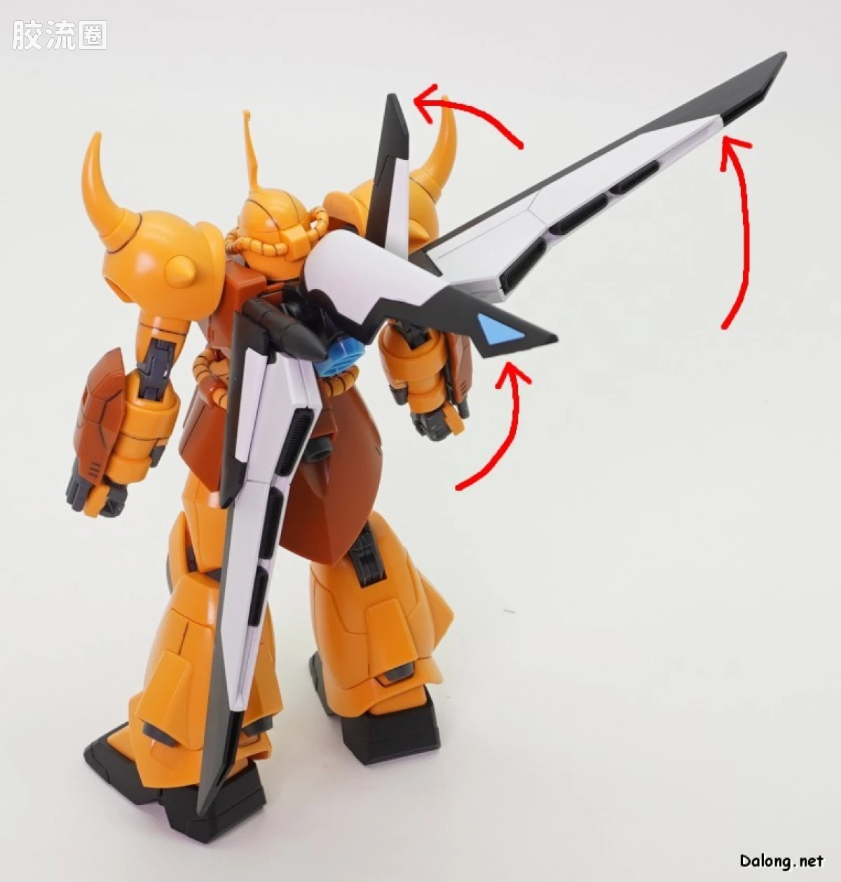 HGUC 普通版 烈焰老虎 (海涅专用机) - 图片