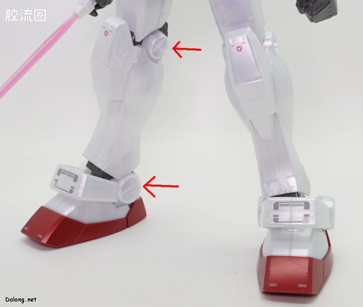 MEGA SIZE系列 限定及特别版 RX-78-2高达 金属光泽注塑Ver. - 图片