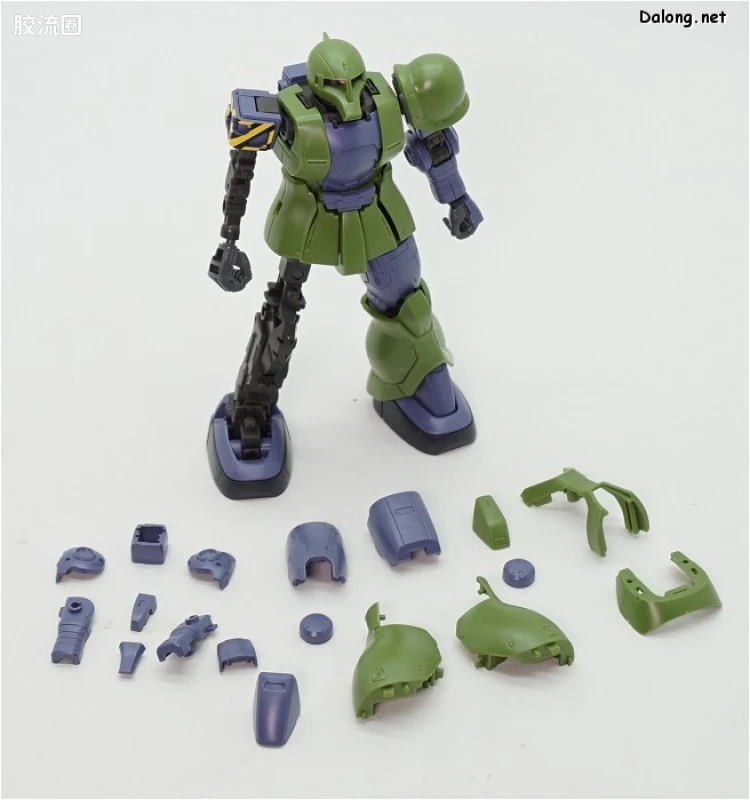 HG 高达The Origin 普通版 MS-05 扎古I(丹宁/史连达机) - 图片
