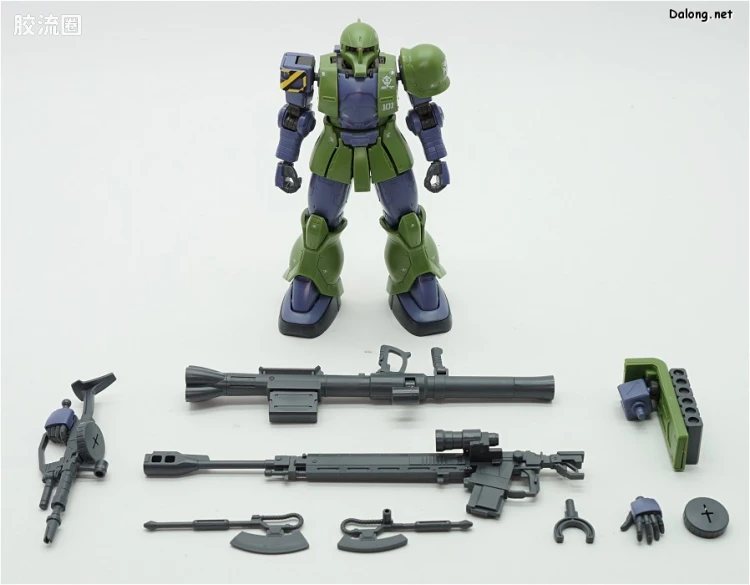 HG 高达The Origin 普通版 MS-05 扎古I(丹宁/史连达机) - 图片