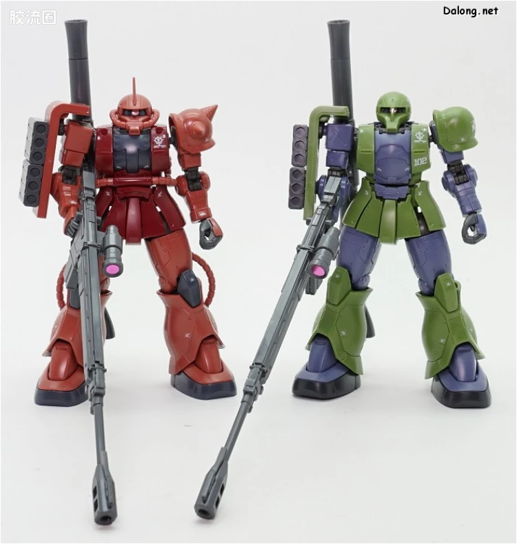 HG 高达The Origin 普通版 MS-05 扎古I(丹宁/史连达机) - 图片