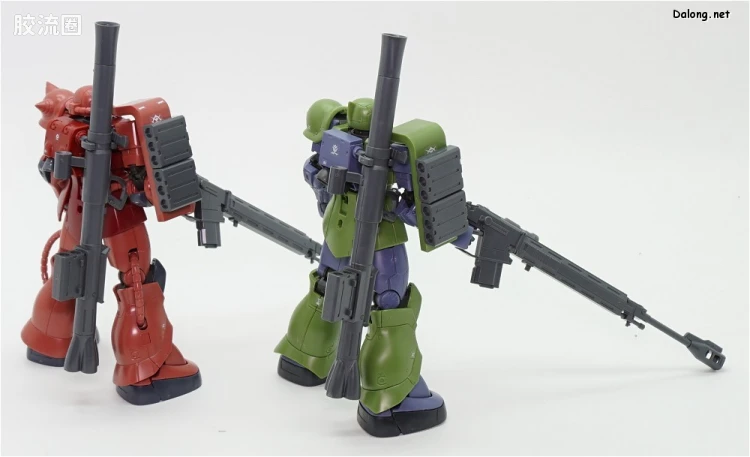 HG 高达The Origin 普通版 MS-05 扎古I(丹宁/史连达机) - 图片