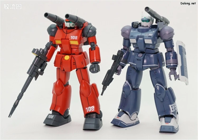 HG 高达The Origin 普通版 RCX-76-02 钢加农初期型(铁骑兵中队机) - 图片