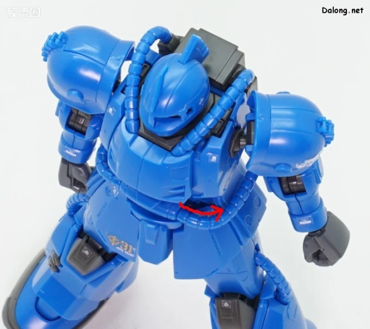 HG 高达The Origin 普通版 MS-04 布古(兰巴·拉尔机) - 图片