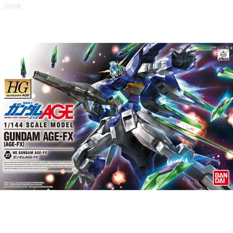 高达AGE HG AGE 普通版 27 高达AGE-FX
