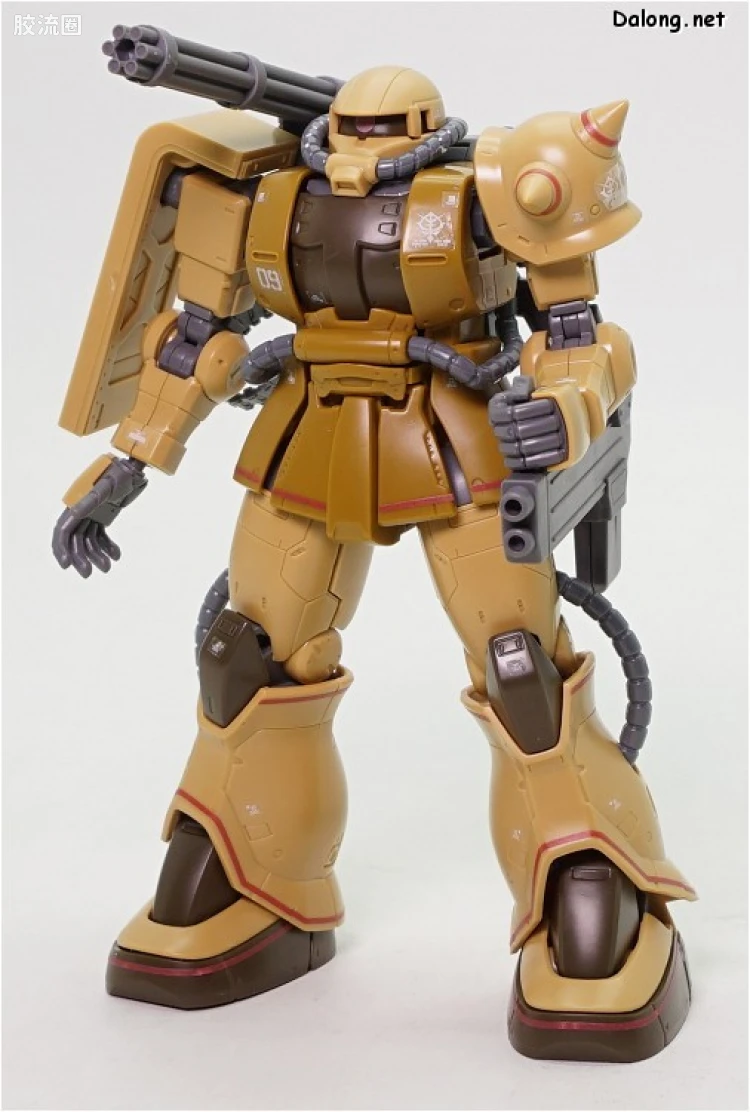 HG 高达The Origin 普通版 MS-06CK 扎古半加农型 - 图片