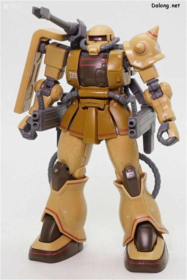 HG 高达The Origin 普通版 MS-06CK 扎古半加农型 - 图片