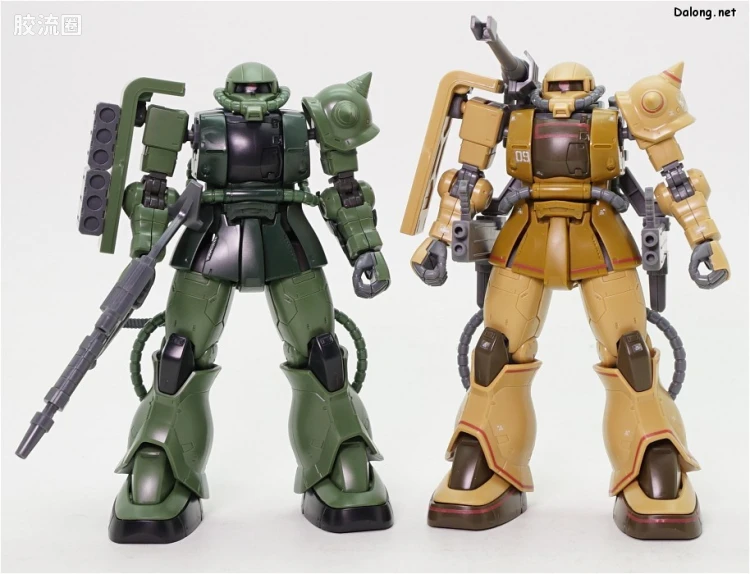 HG 高达The Origin 普通版 MS-06CK 扎古半加农型 - 图片