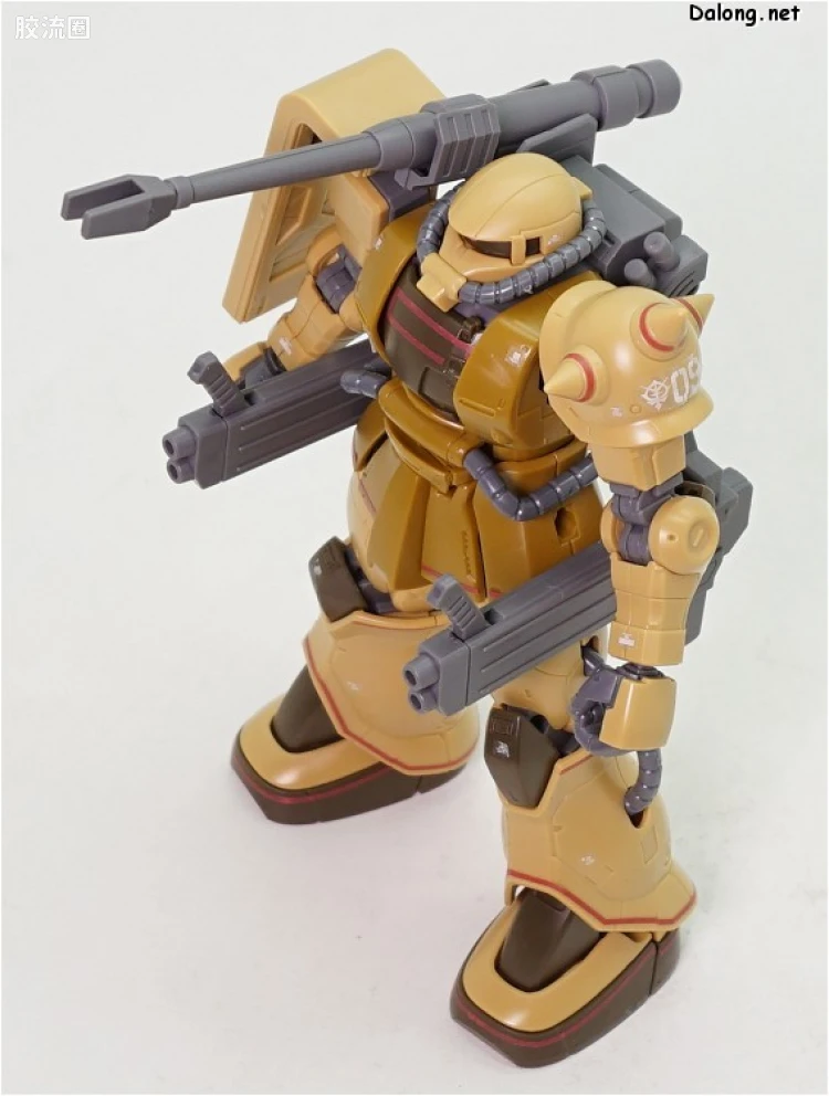 HG 高达The Origin 普通版 MS-06CK 扎古半加农型 - 图片