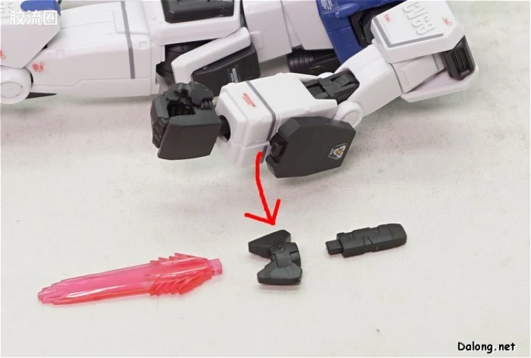 HG 高达The Origin 普通版 RGM-79HC 吉姆防御特装型 - 图片