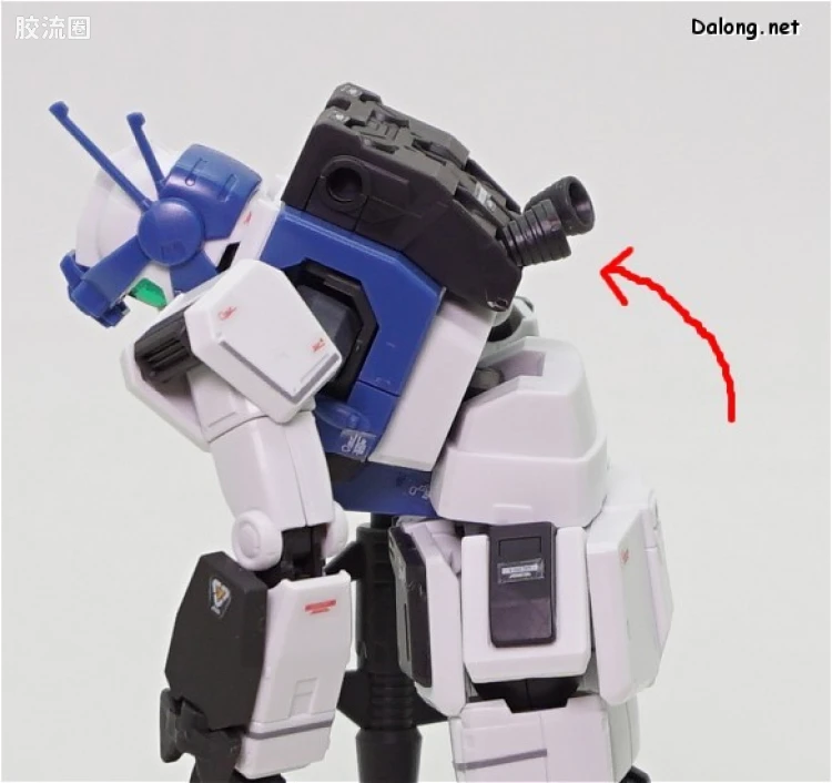HG 高达The Origin 普通版 RGM-79HC 吉姆防御特装型 - 图片