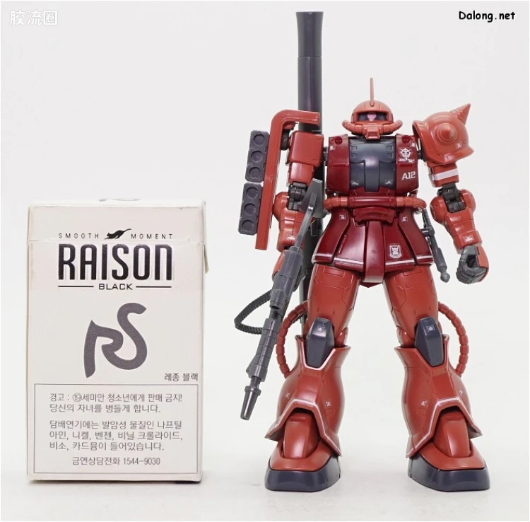 HG 高达The Origin 普通版 MS-06S 夏亚专用扎古II 红色彗星Ver. - 图片