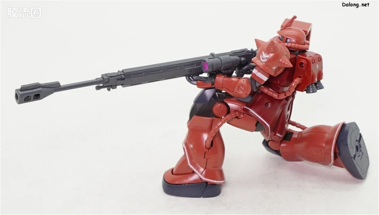 HG 高达The Origin 普通版 MS-06S 夏亚专用扎古II 红色彗星Ver. - 图片