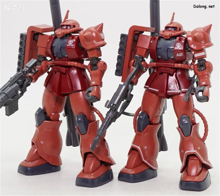 HG 高达The Origin 普通版 MS-06S 夏亚专用扎古II 红色彗星Ver. - 图片