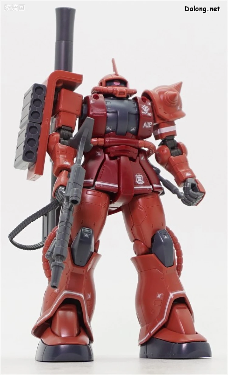 HG 高达The Origin 普通版 MS-06S 夏亚专用扎古II 红色彗星Ver. - 图片