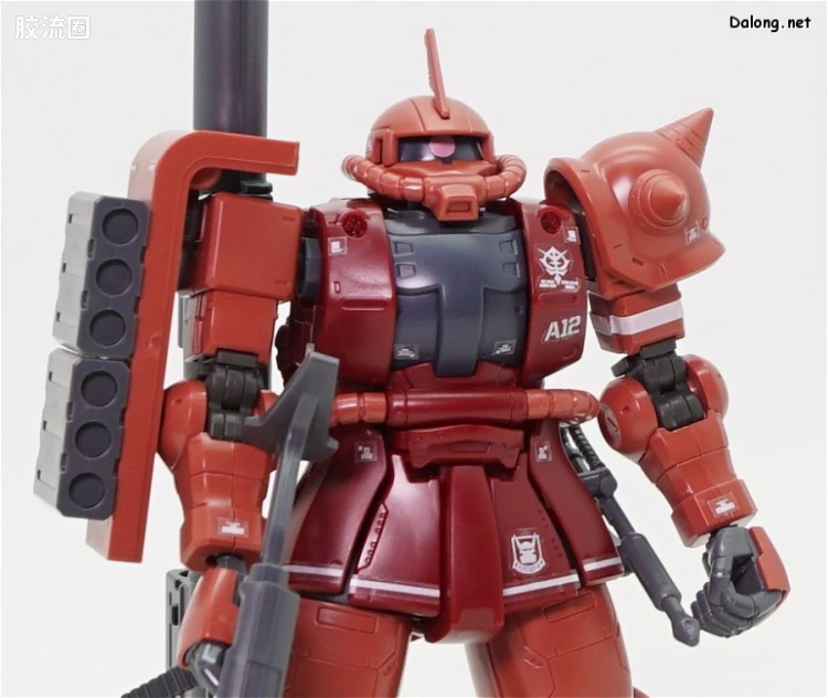 HG 高达The Origin 普通版 MS-06S 夏亚专用扎古II 红色彗星Ver. - 图片