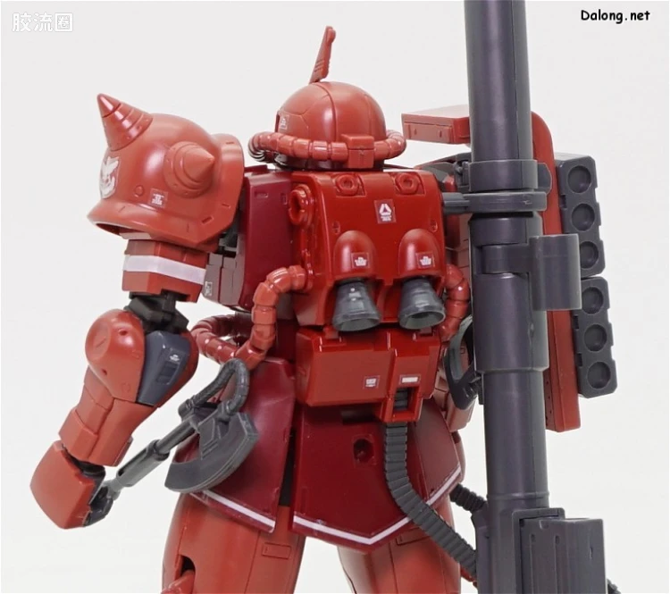 HG 高达The Origin 普通版 MS-06S 夏亚专用扎古II 红色彗星Ver. - 图片