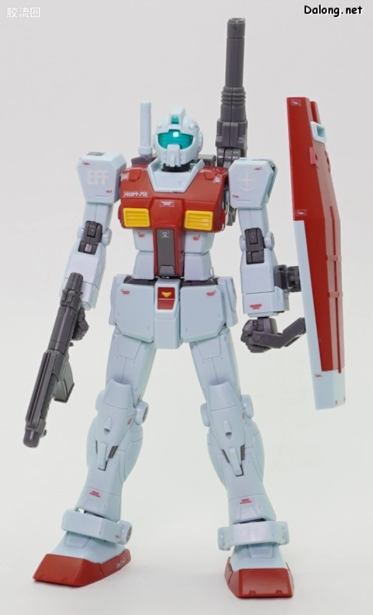 HG 高达The Origin 普通版 RGM-79 吉姆(肩部加农炮/导弹舱装备) - 图片