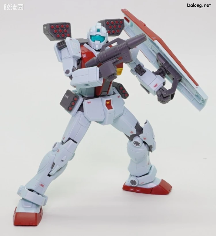 HG 高达The Origin 普通版 RGM-79 吉姆(肩部加农炮/导弹舱装备) - 图片