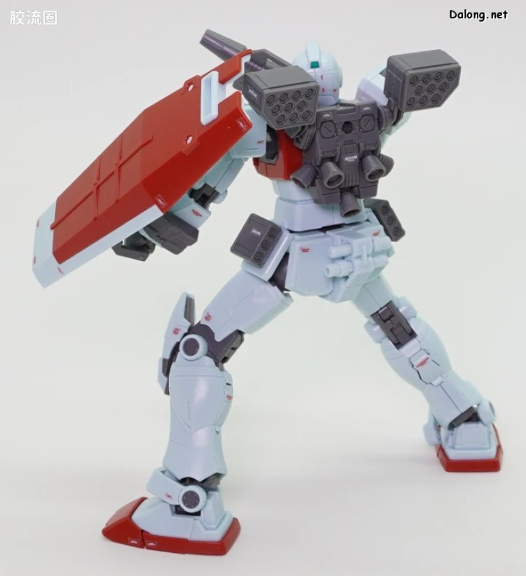 HG 高达The Origin 普通版 RGM-79 吉姆(肩部加农炮/导弹舱装备) - 图片