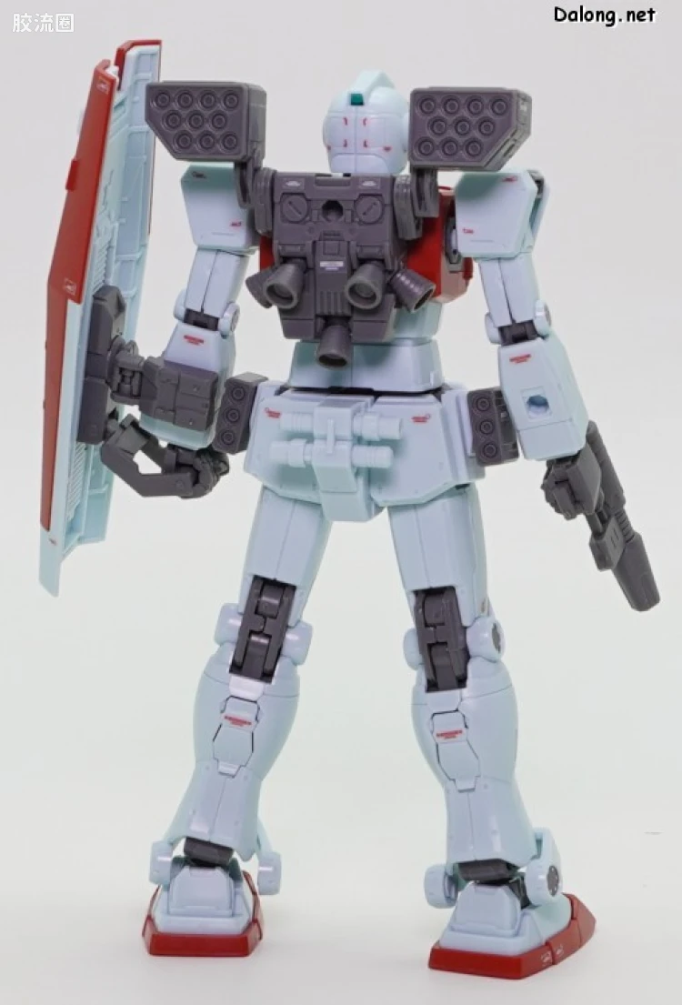 HG 高达The Origin 普通版 RGM-79 吉姆(肩部加农炮/导弹舱装备) - 图片