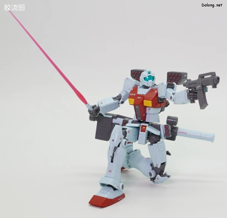 HG 高达The Origin 普通版 RGM-79 吉姆(肩部加农炮/导弹舱装备) - 图片