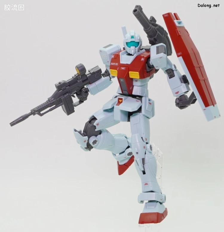 HG 高达The Origin 普通版 RGM-79 吉姆(肩部加农炮/导弹舱装备) - 图片