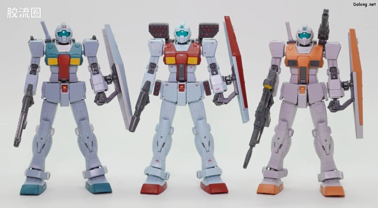 HG 高达The Origin 普通版 RGM-79 吉姆(肩部加农炮/导弹舱装备) - 图片