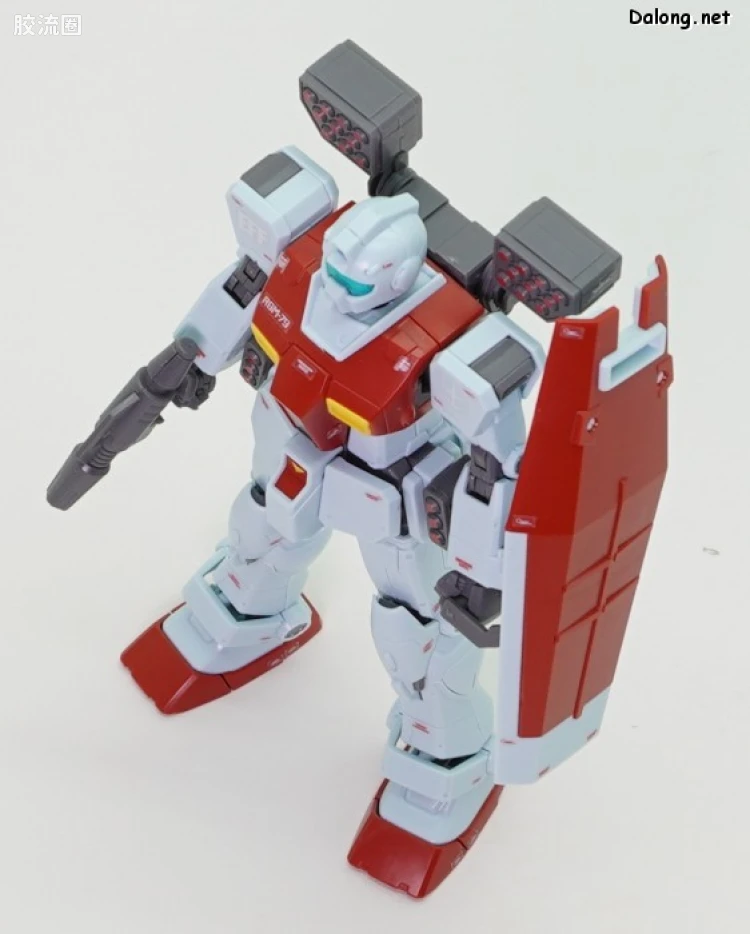 HG 高达The Origin 普通版 RGM-79 吉姆(肩部加农炮/导弹舱装备) - 图片