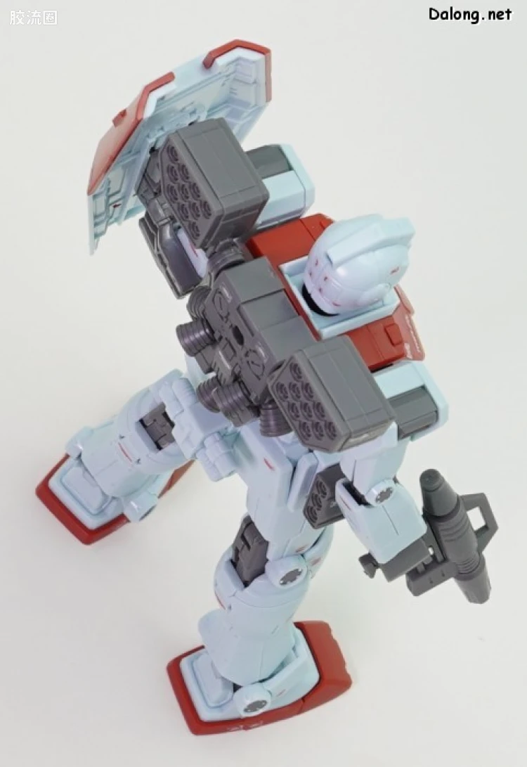 HG 高达The Origin 普通版 RGM-79 吉姆(肩部加农炮/导弹舱装备) - 图片