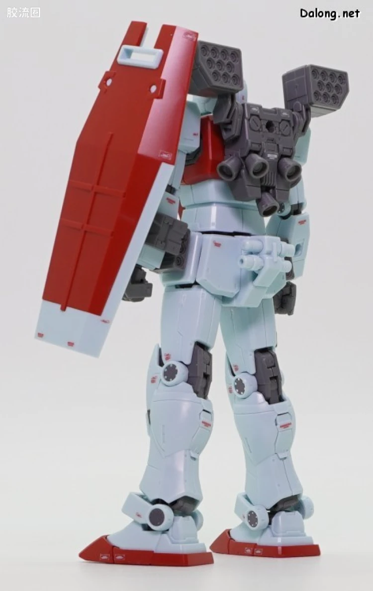 HG 高达The Origin 普通版 RGM-79 吉姆(肩部加农炮/导弹舱装备) - 图片