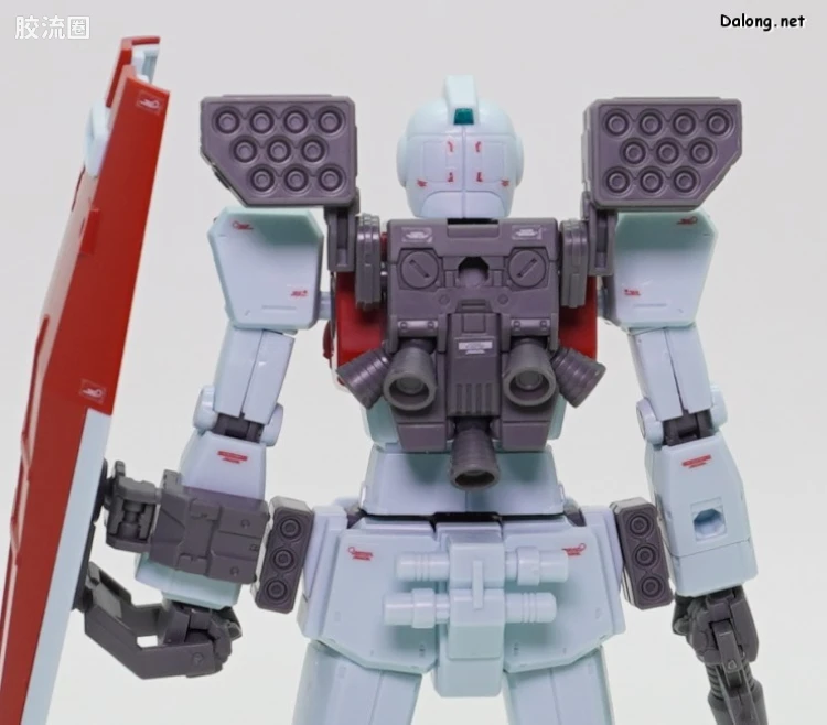 HG 高达The Origin 普通版 RGM-79 吉姆(肩部加农炮/导弹舱装备) - 图片
