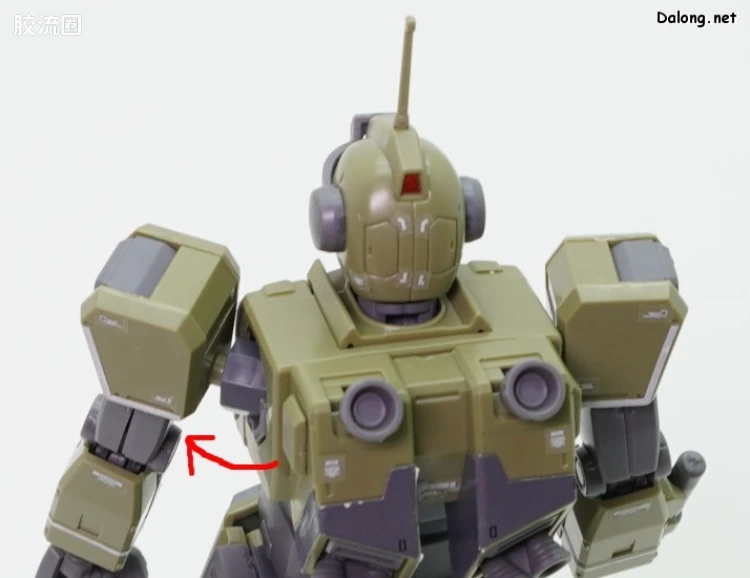 HG 高达The Origin 网络限定版 RGM-79SC 吉姆狙击特装型 - 图片