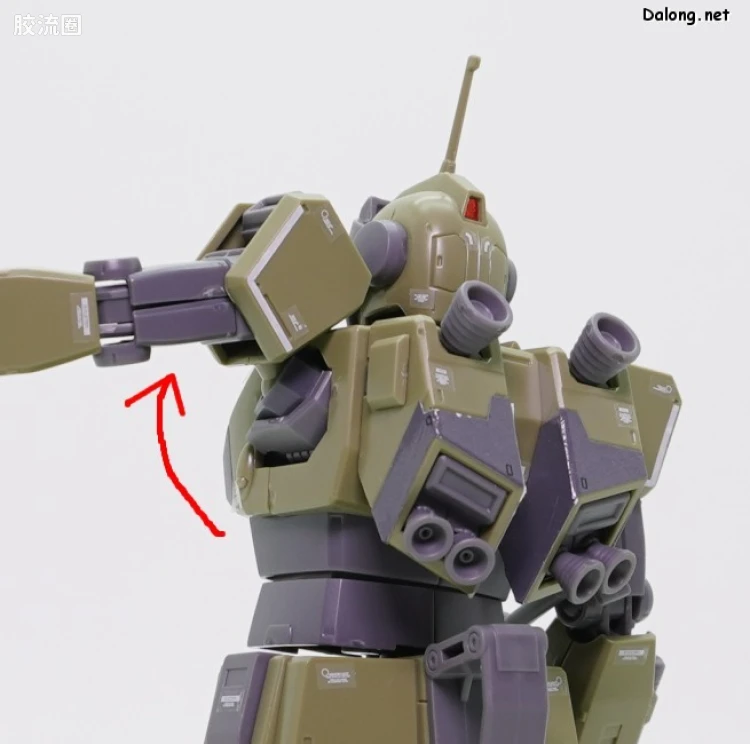 HG 高达The Origin 网络限定版 RGM-79SC 吉姆狙击特装型 - 图片
