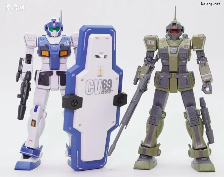 HG 高达The Origin 网络限定版 RGM-79SC 吉姆狙击特装型 - 图片