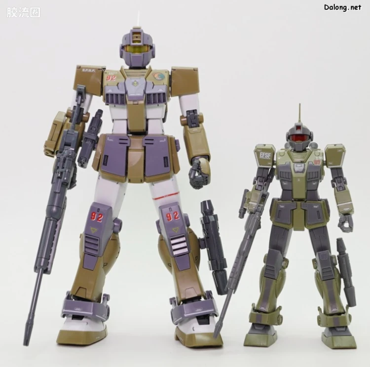 HG 高达The Origin 网络限定版 RGM-79SC 吉姆狙击特装型 - 图片