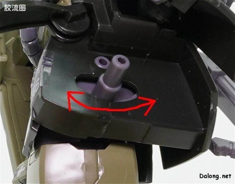 HG 高达The Origin 网络限定版 MS-06K 扎古加农 - 图片