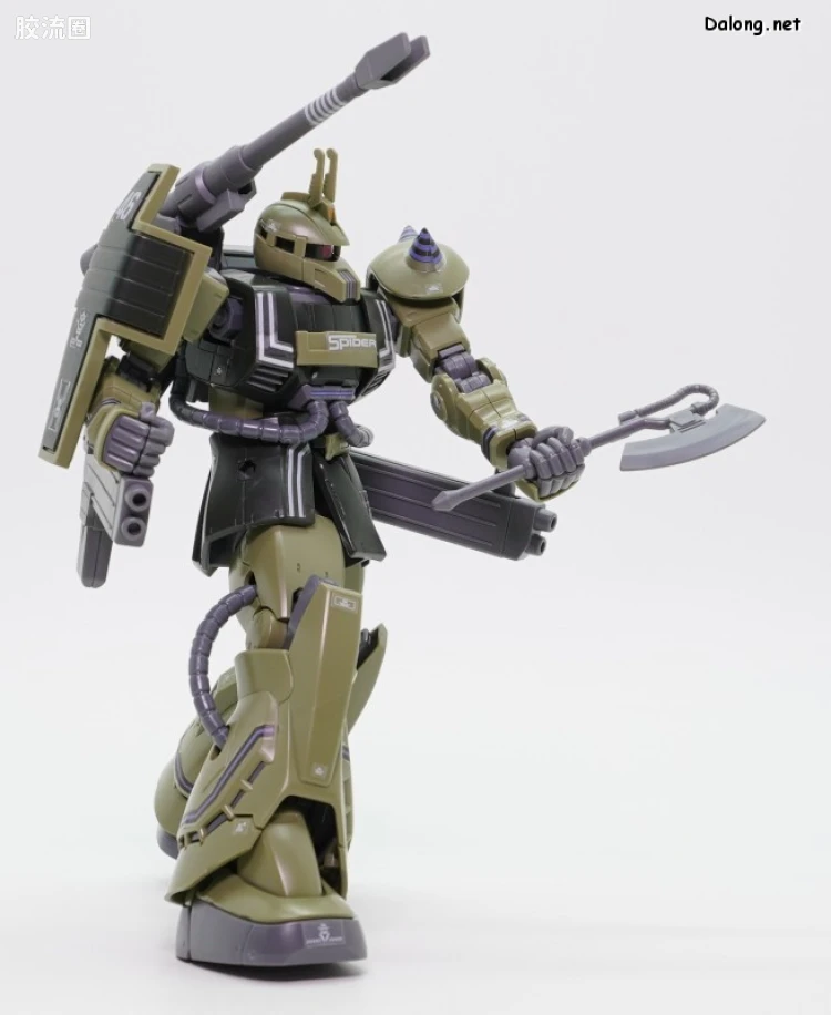 HG 高达The Origin 网络限定版 MS-06K 扎古加农 - 图片
