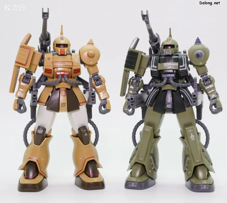 HG 高达The Origin 网络限定版 MS-06K 扎古加农 - 图片