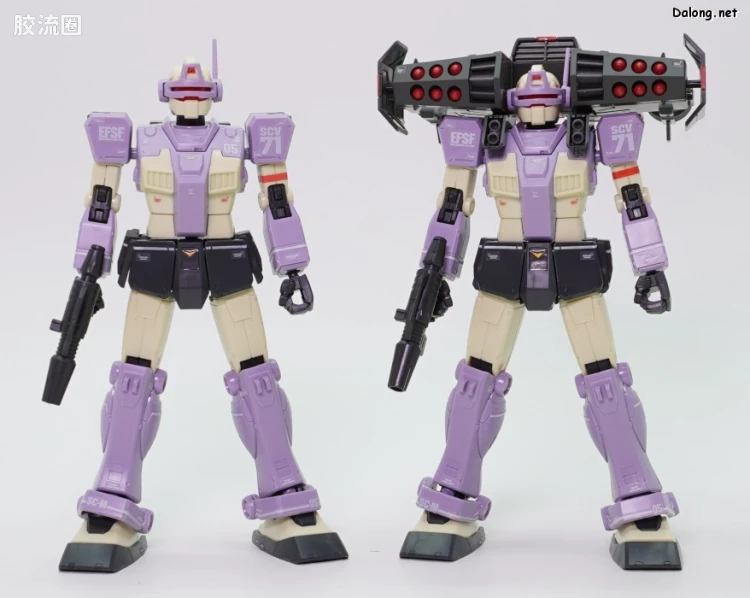 HG 高达The Origin 网络限定版 RGM-79KC 吉姆拦截特装型 Fellow Booster装备 - 图片