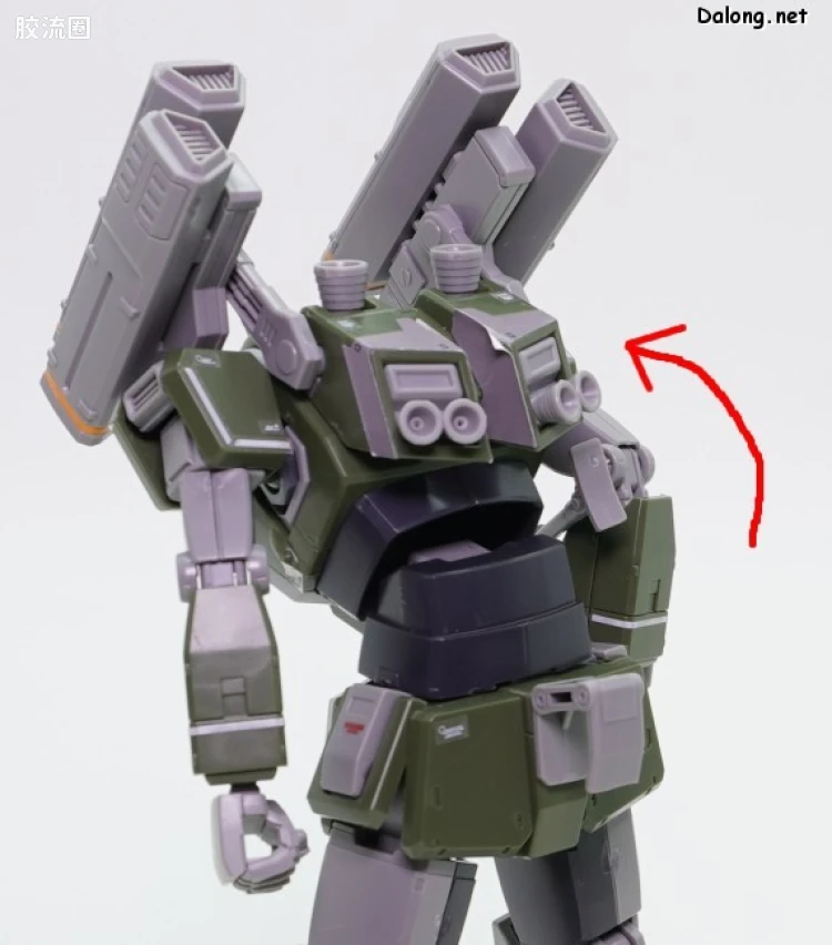 HG 高达The Origin 网络限定版  RGM-79SC 狙击吉姆 MISSILE LAUNCHER - 图片