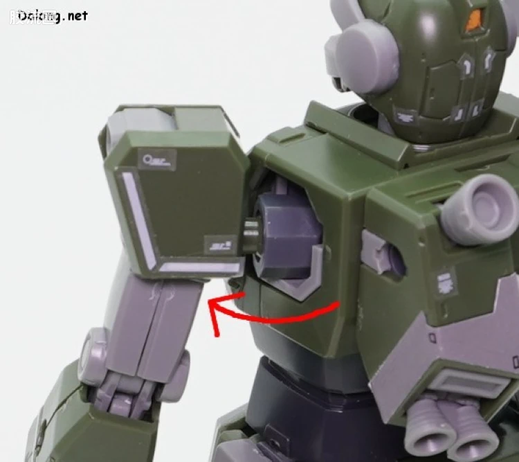 HG 高达The Origin 网络限定版  RGM-79SC 狙击吉姆 MISSILE LAUNCHER - 图片