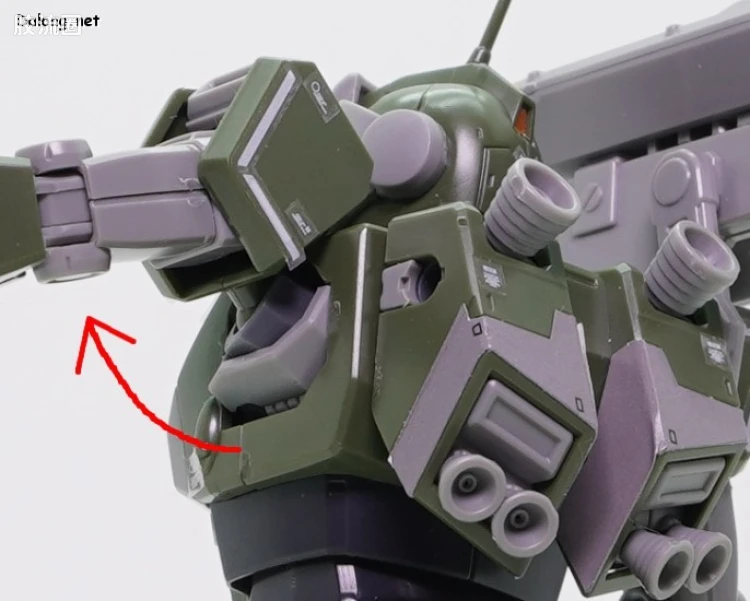 HG 高达The Origin 网络限定版  RGM-79SC 狙击吉姆 MISSILE LAUNCHER - 图片